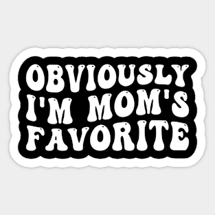 I'm mom's favorite Sticker